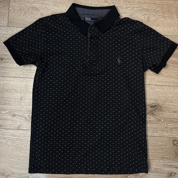 Ralph Lauren Other - Ralph Lauren Black Polo with White Dots